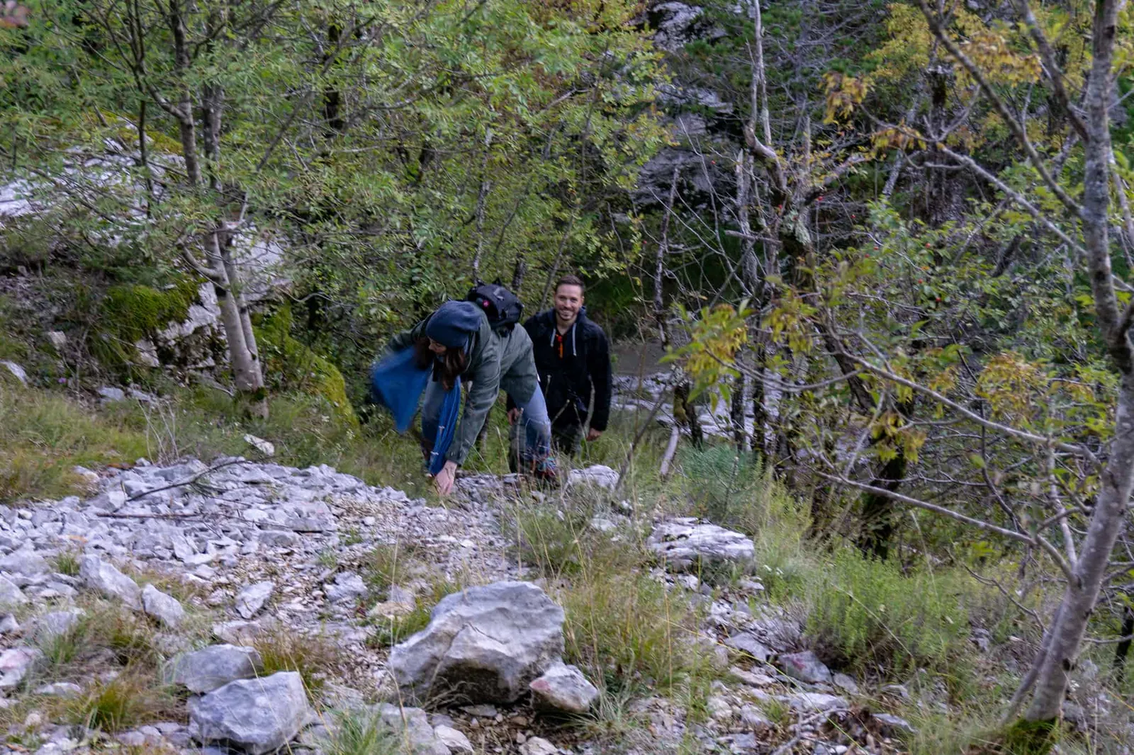 brest pod učkom Wandern mit Hund
