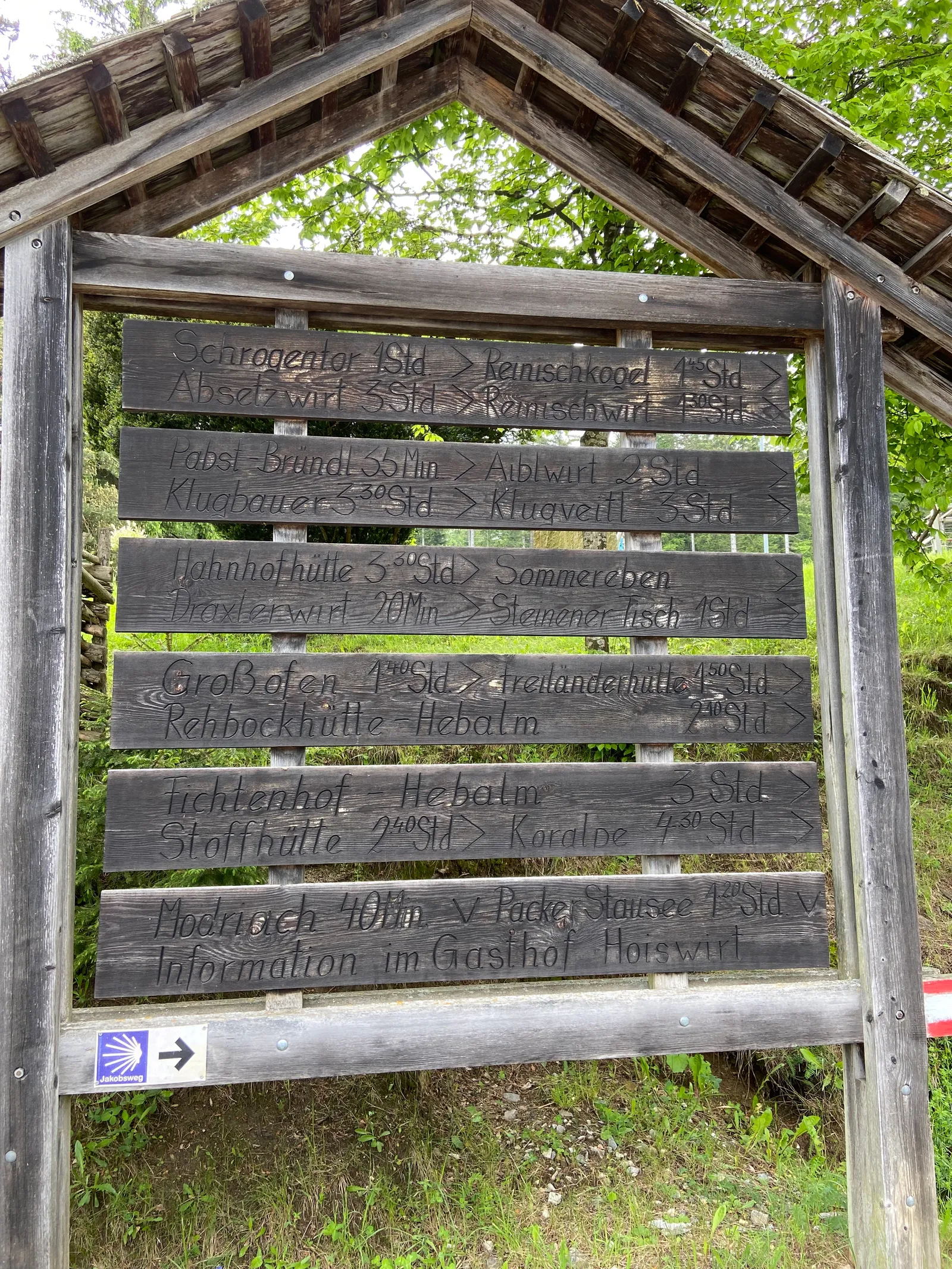 Hoiswirt Modriach Runde Start