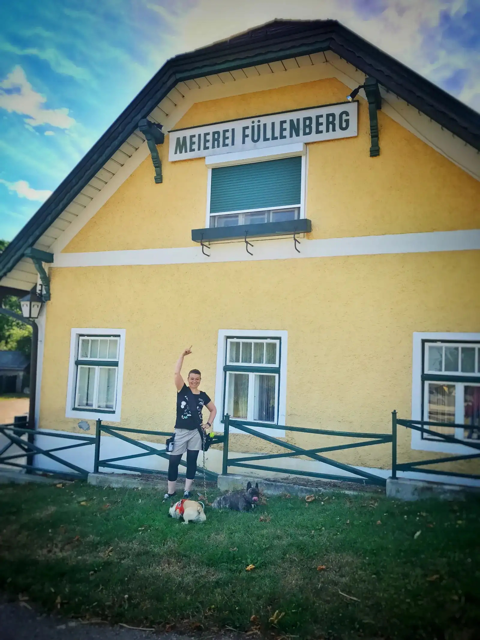 Ausflug mit Hund zur Meierei Füllenberg