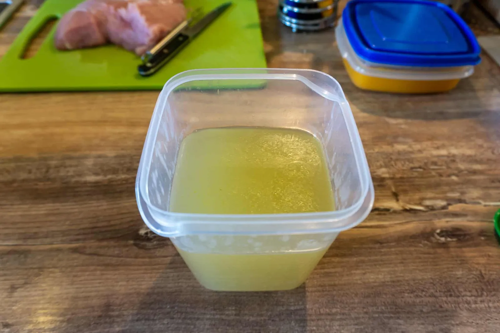Karottenbrühe der Moro Suppe