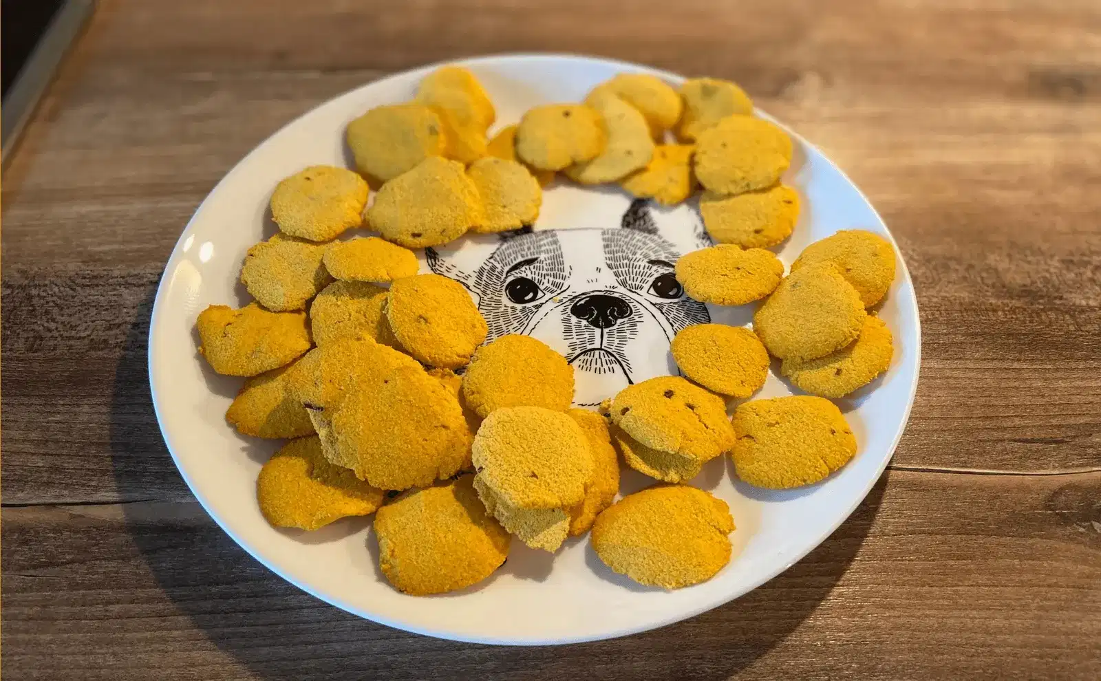 Rezept für getreidefreie Karotten Apfel Hundekekse