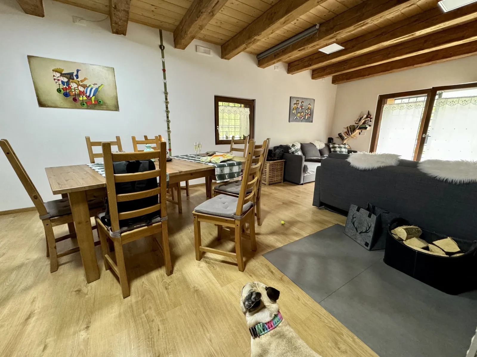 Ess- und Wohnzimmer