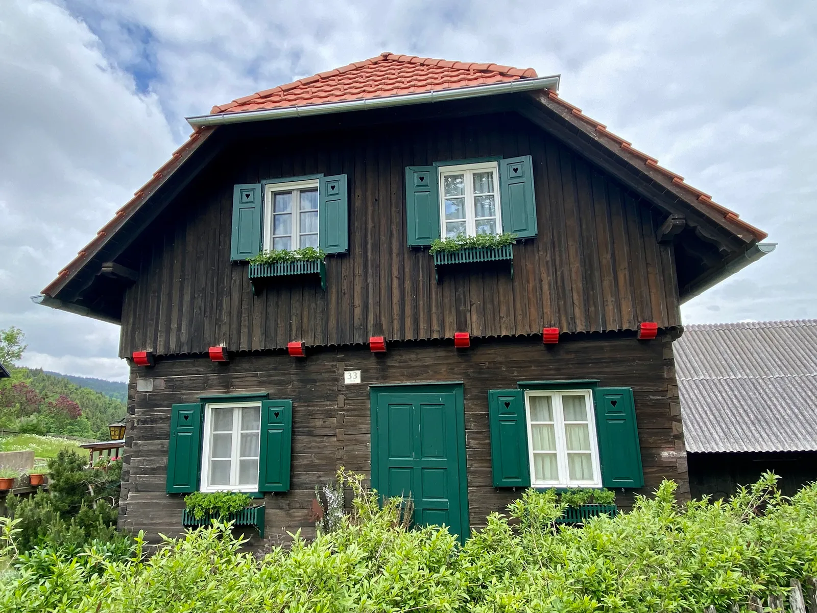 Holzhaus in Pack