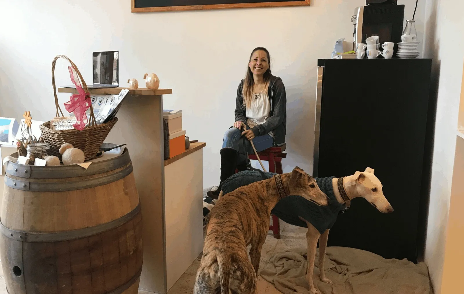 So war der 1. Hunde-Ostermarkt im Gaumenpunkt, Mödling