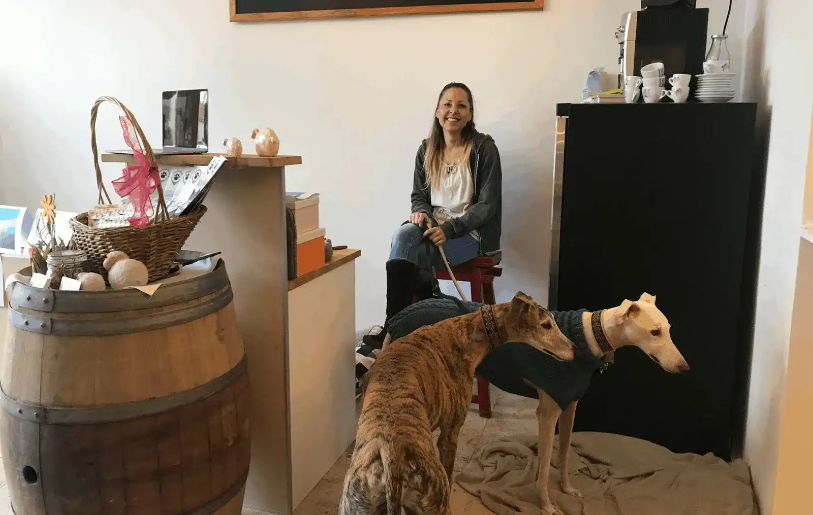 So war der 1. Hunde-Ostermarkt im Gaumenpunkt, Mödling