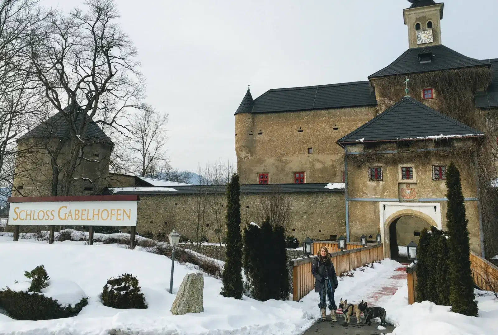 Urlaub mit Hund im Schloss Gabelhofen
