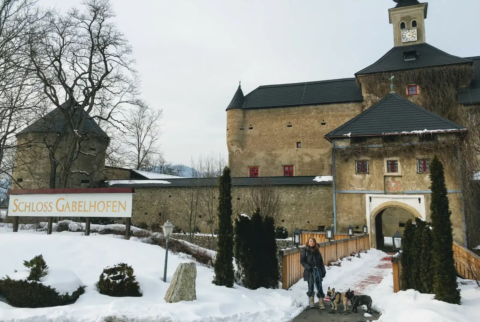 Urlaub mit Hund im Schloss Gabelhofen