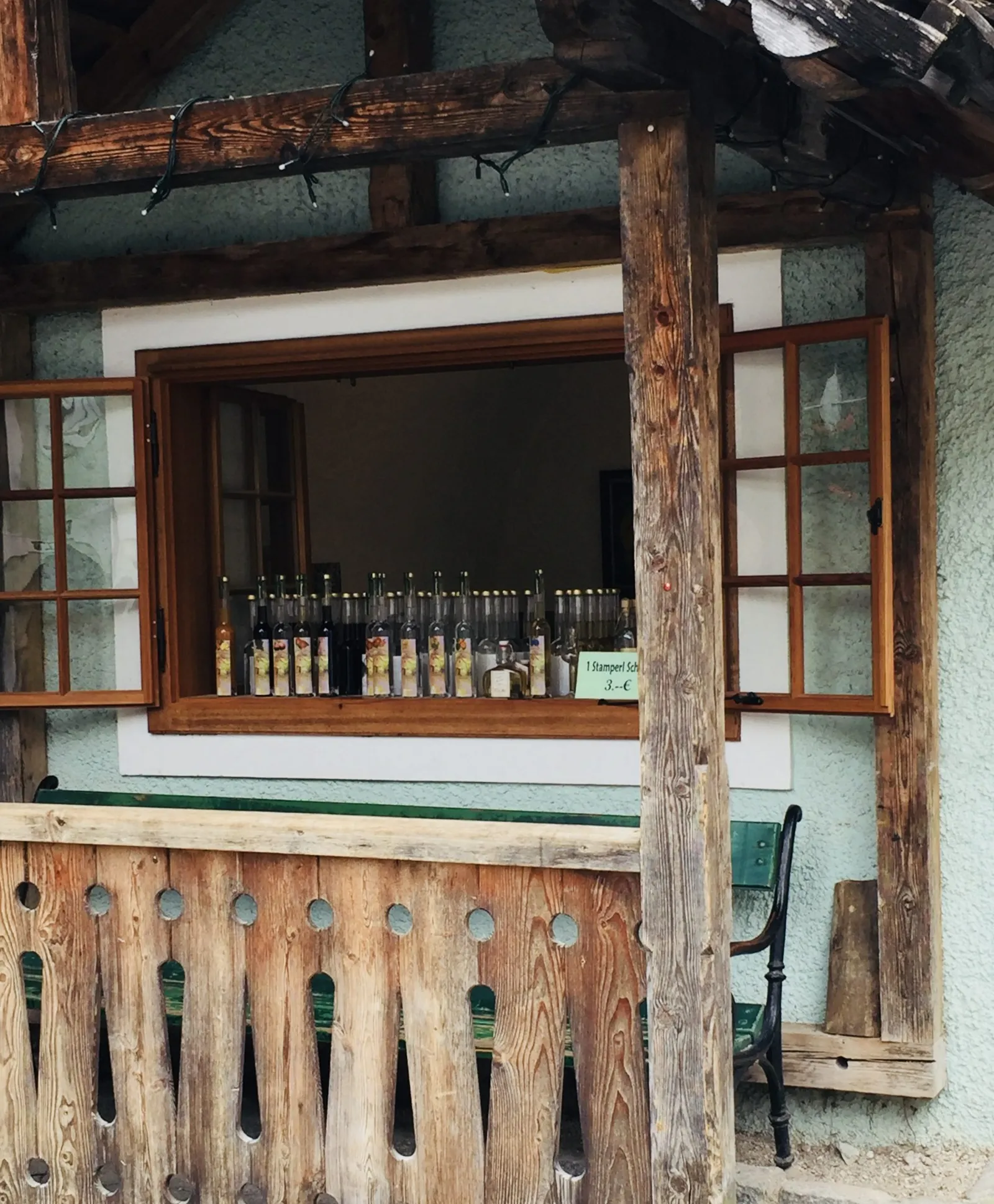 Hallstatt mit Hund