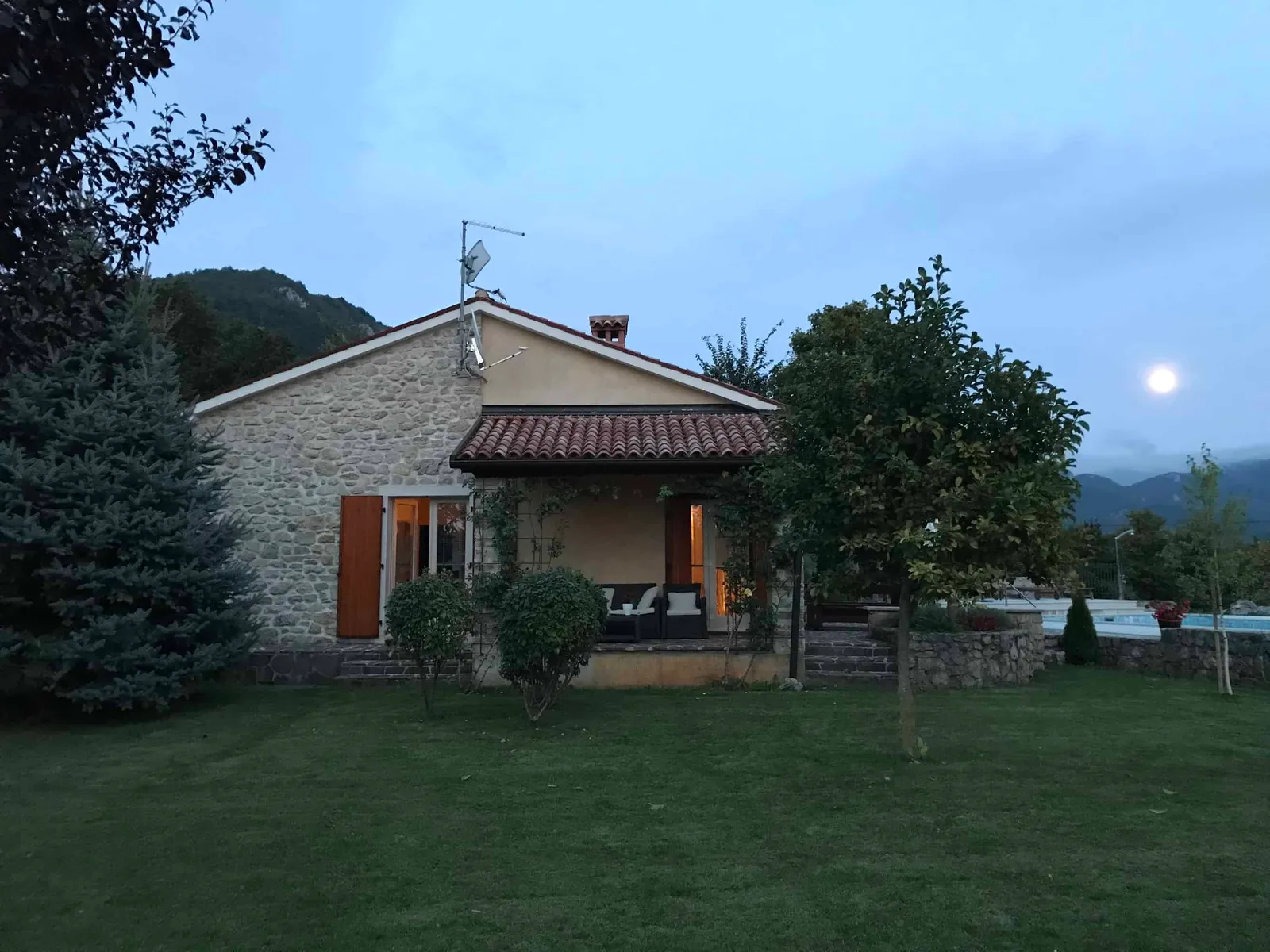 Villa Maria brest pod učkom Kroatien Urlaub mit Hund