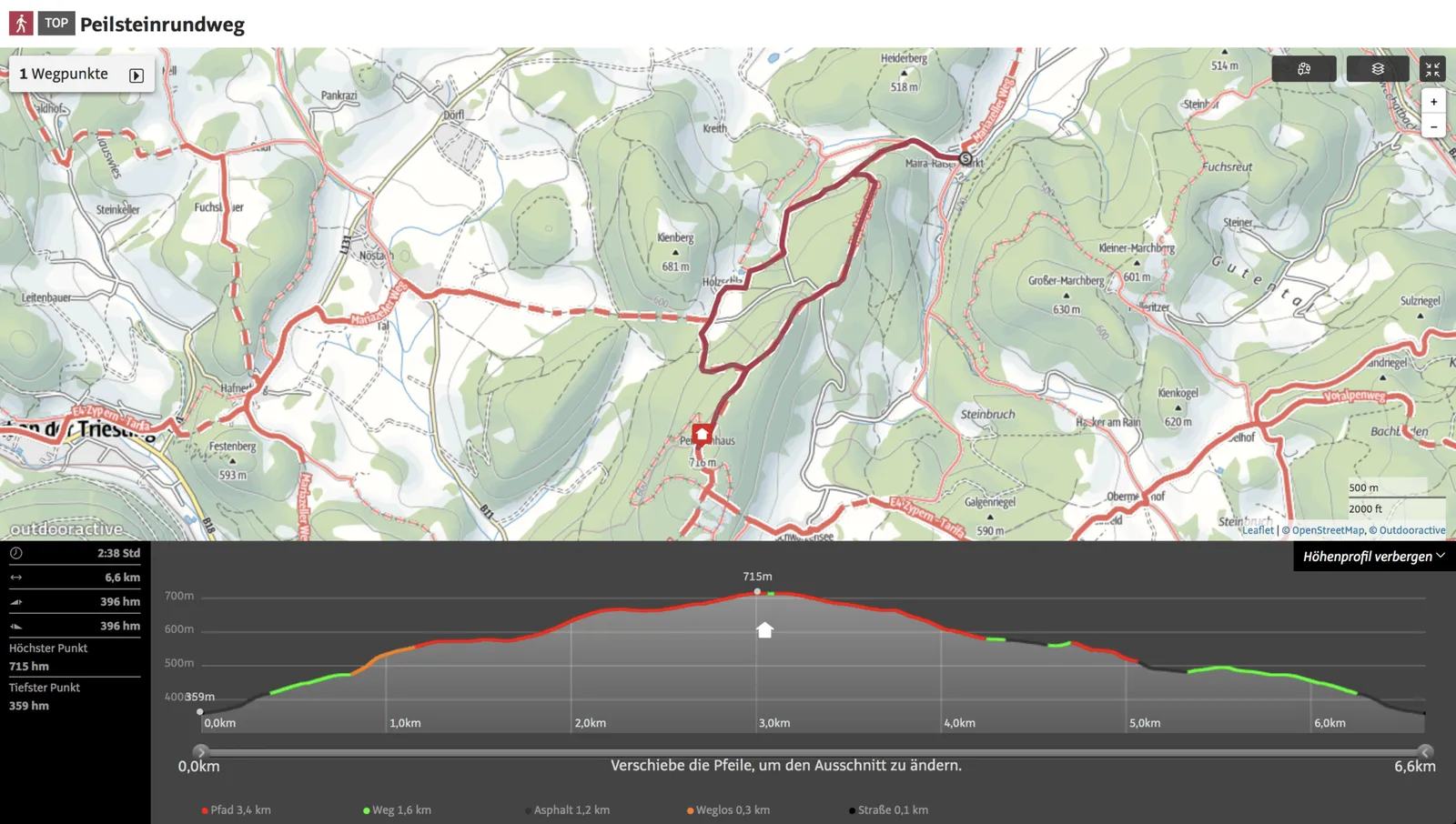 Peilstein Rundweg Outdooractive