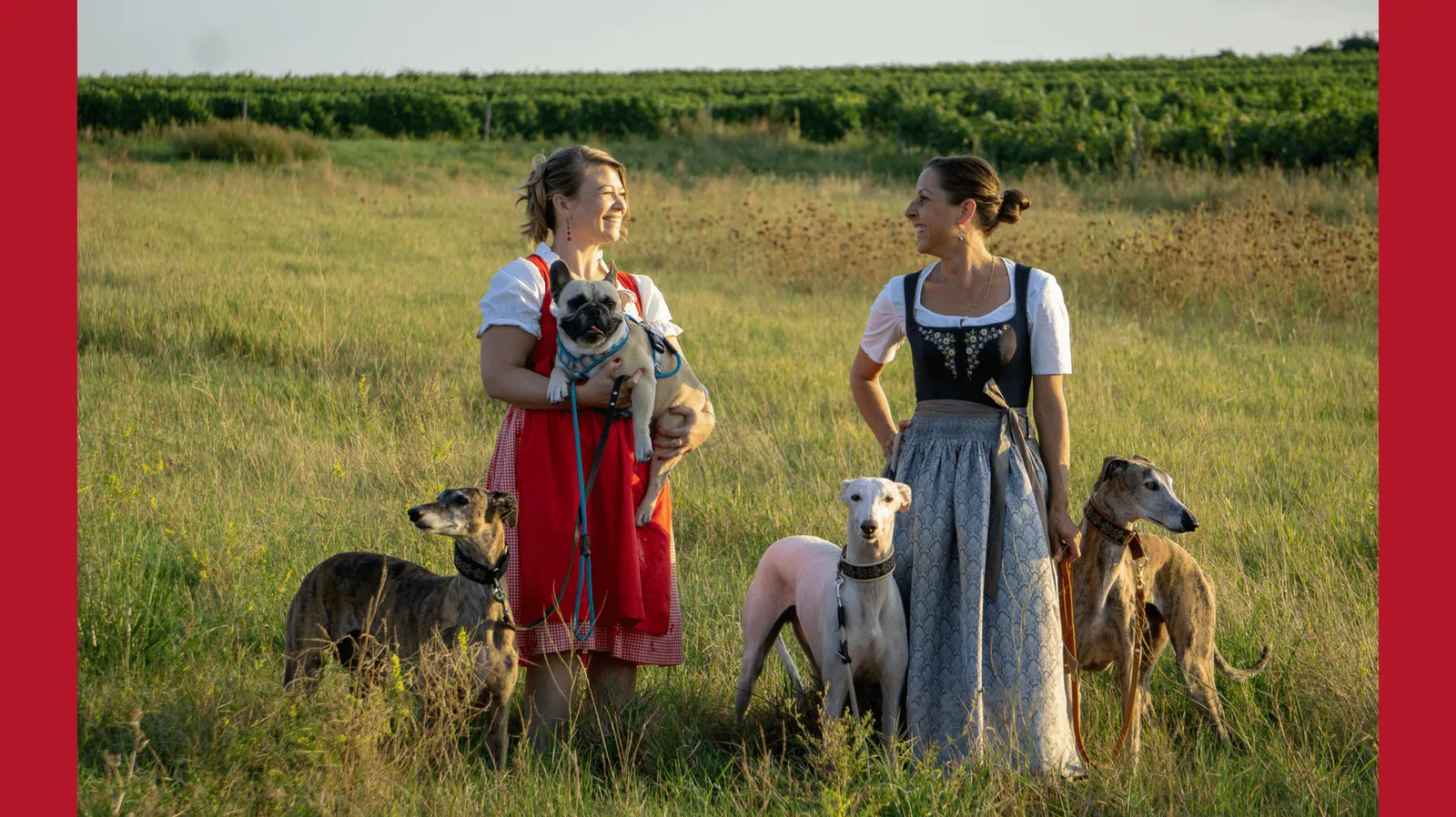 Dirndl-und-Hund