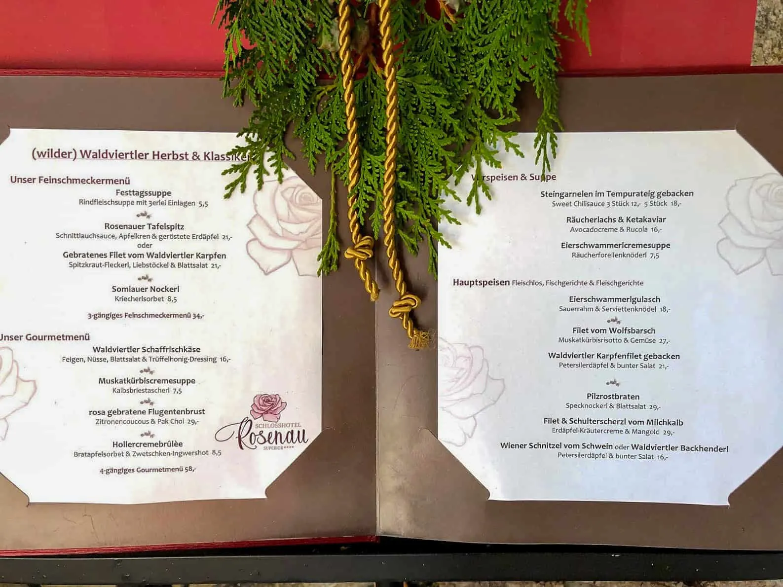 Restaurant Rosenau Schloss