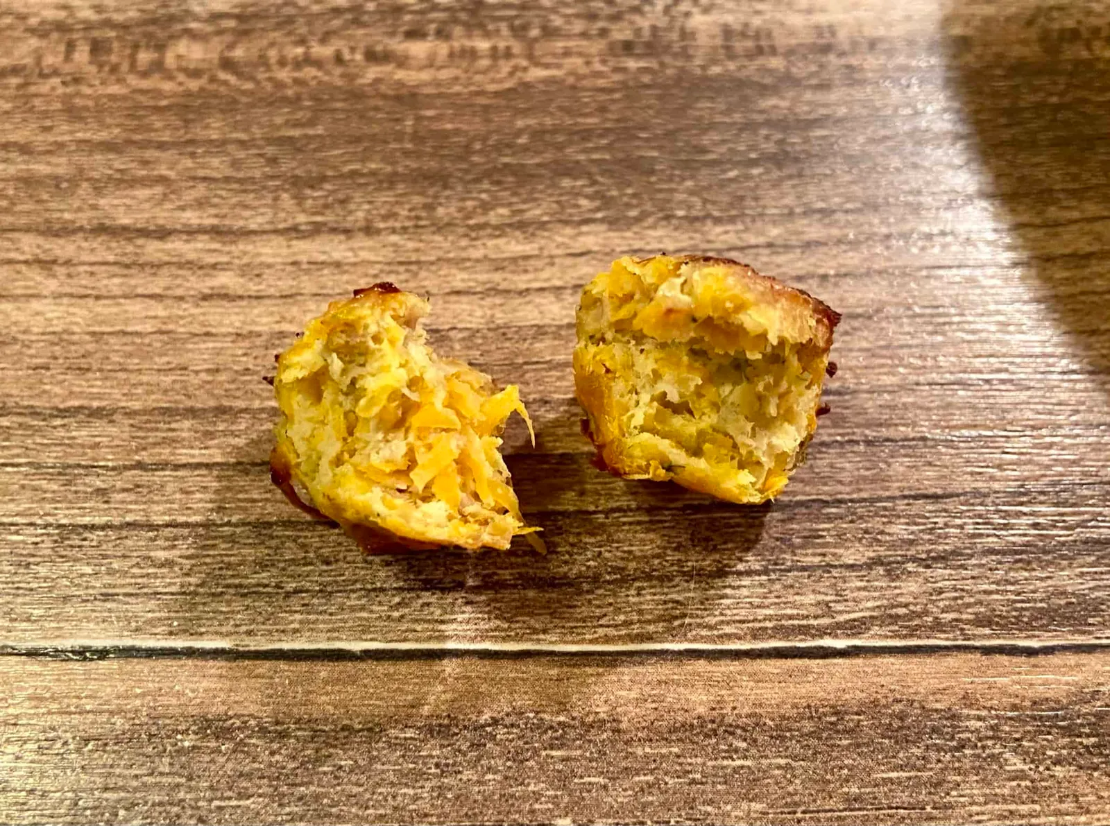halbiertes Bällchen