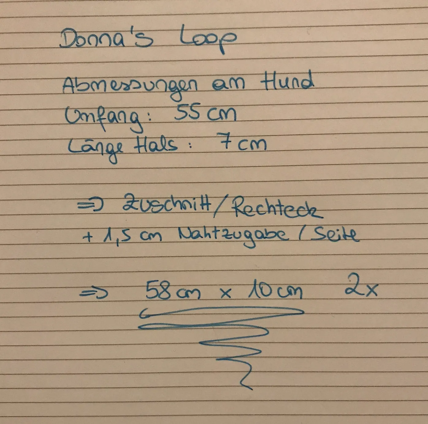 Loop Abmessung