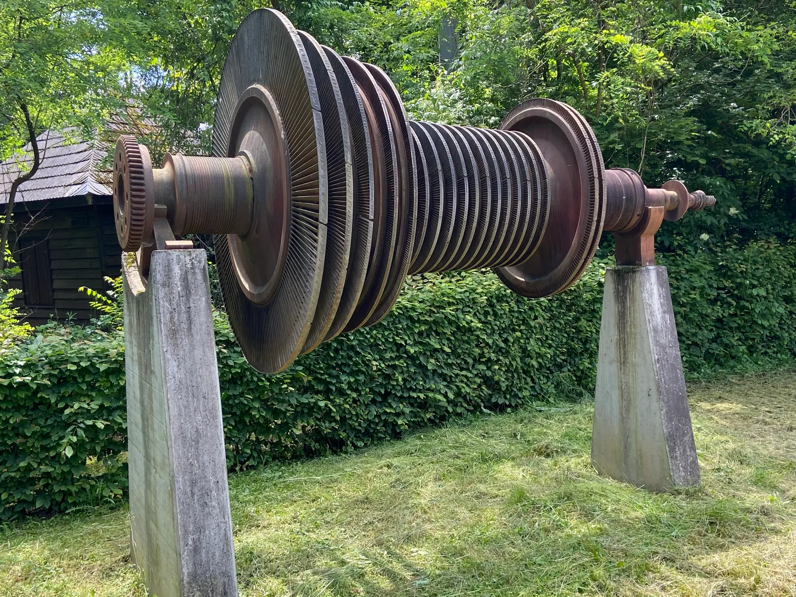 Energie Erlebnispark Zangtal Skulptur