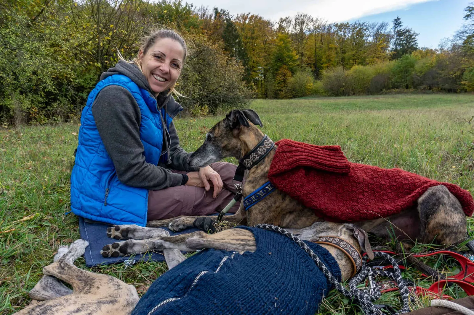 Hundereise Wandern Westhaid Deutschland
