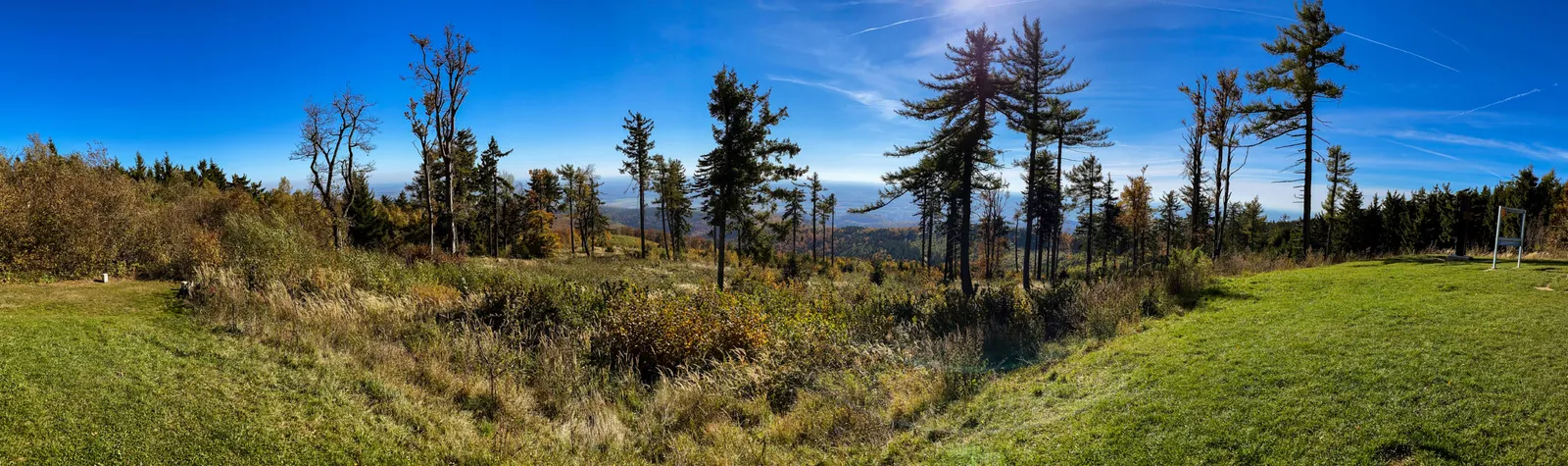 Geschriebenstein Aussichtswarte Burgenland Panorama